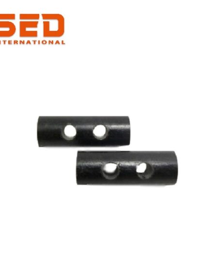 8 x 25.4 mm (5/16 x 1 inch) drilled ferrocerium toggle with 2 lanyard holes